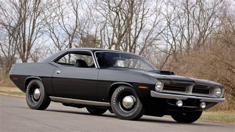 Black 1970 Hemi Cuda Top 10 Muscle Cars Mopar Muscle Cars Mopar Cars