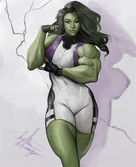 Artstation She Hulk