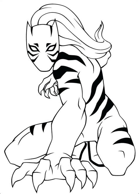 Desenhos De Tigre De Desenho Animado Para Colorir E Imprimir