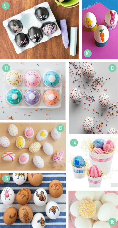 Easter Egg Decorating Ideas For Kids 70 Creative Ways To Decorate Your