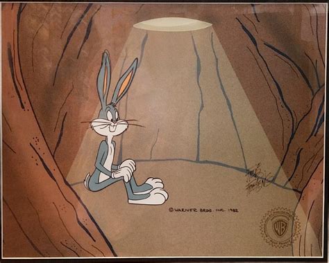 Bugs Bunny 1001 Rabbit Tales Original Production Cel By Friz Freleng