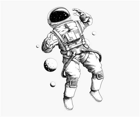 Picture Astronauts Astronaut Drawing Illustration Free Astronaut