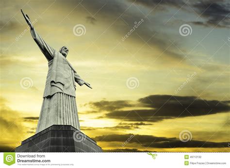 Christ The Redeemer Rio De Janeiro Brazil Stock Photo Image Of Brasil Latin 49712132
