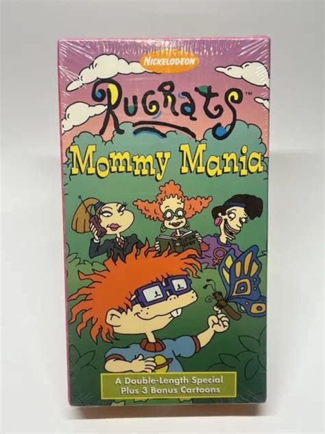 Rugrats Mommy Mania Vhs Nickelodeon Brand New Sealed