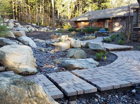 Five Walkway Materials To Consider Blessing Landscapes