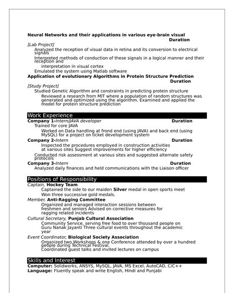 Bsc nursing fresher resume format download. Resume formats for 2020 | 32+ Free Resume Templates For Freshers