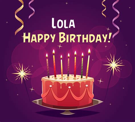 Happy Birthday Lola Pictures