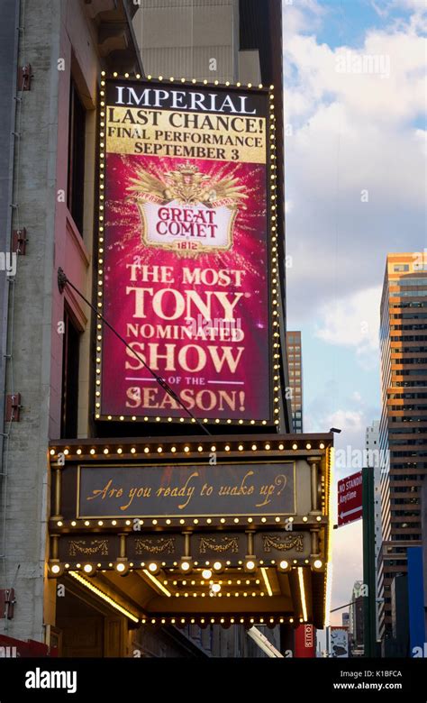 Broadway Marquees Hi Res Stock Photography And Images Alamy