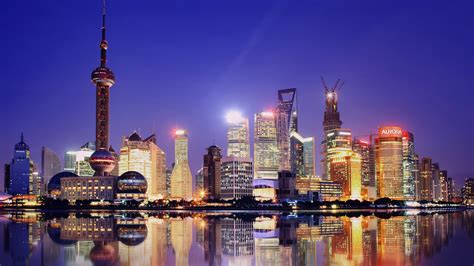 1920x1080 China City Asia Shanghai Coolwallpapersme