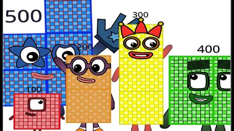 Fan Made Numberblocks Are Counting From 1 To Most Biggest 1000000