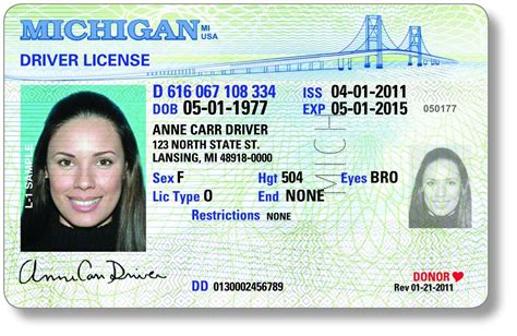 Michigan Drivers License To Sport New Look Added Security Features