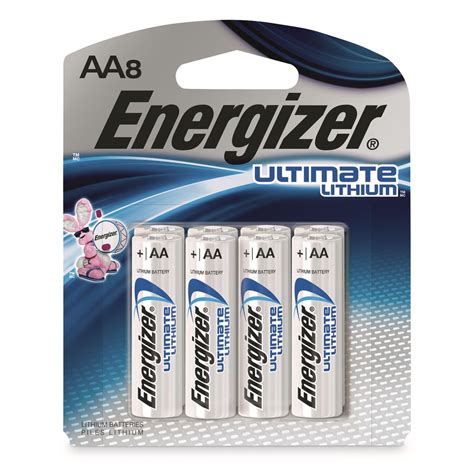 Energizer Ultimate Lithium™ Aa Batteries 8 Pack 708932 Batteries At