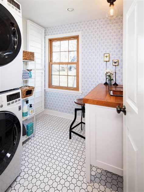 Laundry room is generally hidden one of the reasons why most homeowners don't think that it would be important to decorate the room. Laundry Room Flooring | Houzz