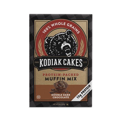 Kodiak Cakes Protein Packed Double Dark Chocolate Muffin Mix 14 Oz