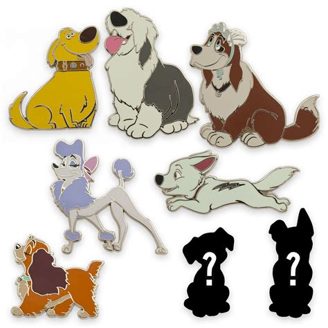 This Disney Dogs Mystery Pin Set So You Can Wear These Cuties Close To