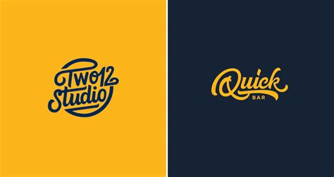 Smooth Clean Animations Of Beautiful Hand Lettered Logos For Design