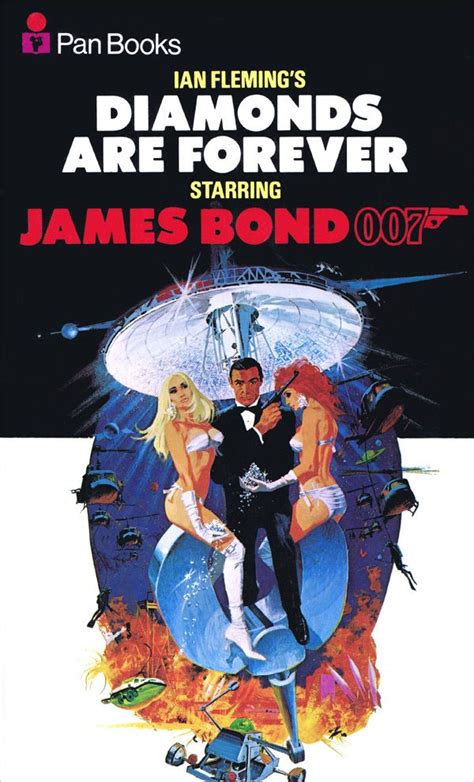 James Bond 007 Diamonds Are Forever Paperback Pan Books James Bond