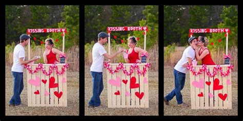 Valentines Day Photos Kissing Booth Valentines Day Photos Kissing