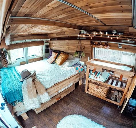 How To Design Your Campervan Layout Camper Interior Cedar Paneling