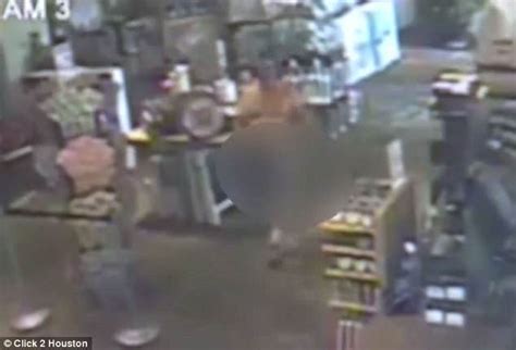 Cctv Footage Shows Naked Man At Stores In Two Texas Cities On Same Day