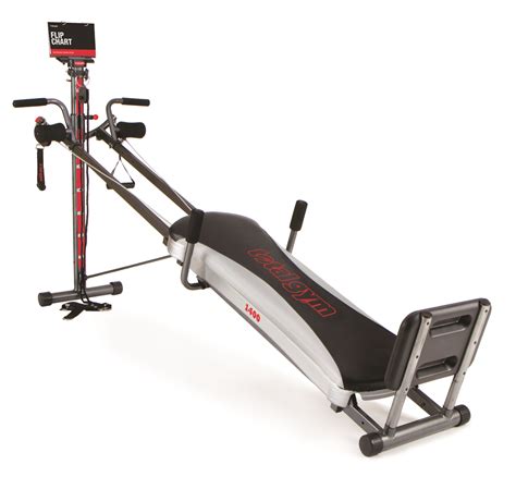 Total Fitness Total Gym 1400 Exercise System For Toning And Strengthening
