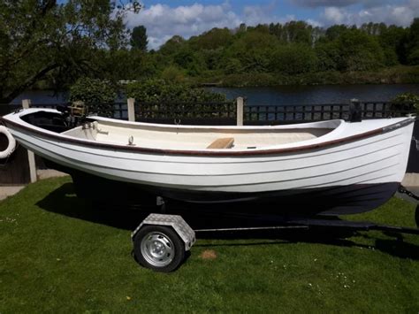 16ft Fishing Boat Grp With Trailer And Outboard Engine For Sale From