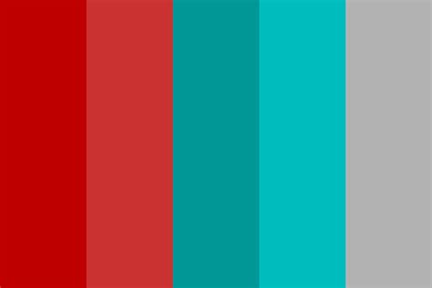 Shades Of Red And Teal Color Palette Teal Color Palette Red Color