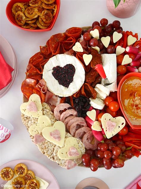 Valentines Day Cheese And Charcuterie Board Party Ideas Party Printables Blog