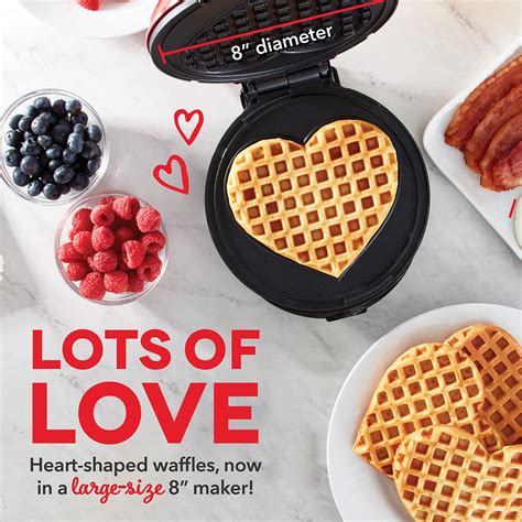 Mua Dash Express 8” Waffle Maker For Waffles Paninis Hash Browns