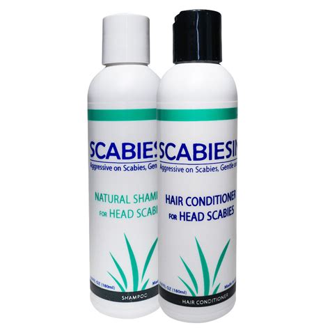Anti Scabies Medicated Shampoo And Conditioner To Kill