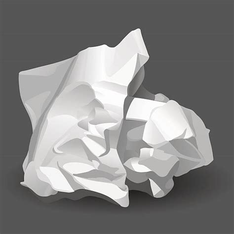 Crumpled Paper Ball Clip Art Vector Images And Illustrations Istock
