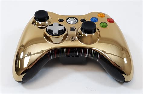 Used Microsoft Xbox 360 Wireless Controller Star Wars Edition C3po Gold