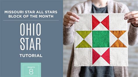 Month 8 All Stars Block Of The Month With Jenny Doan Of Missouri Star