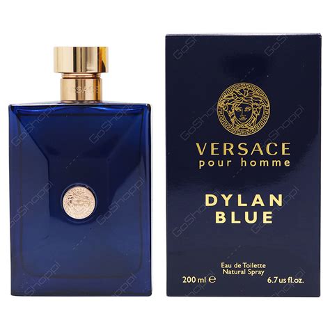 Versace Dylan Blue Pour Homme Eau De Toilette 200ml Buy Online