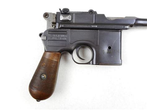 Wwi Era Mauser Model C96 Standard Broomhandle