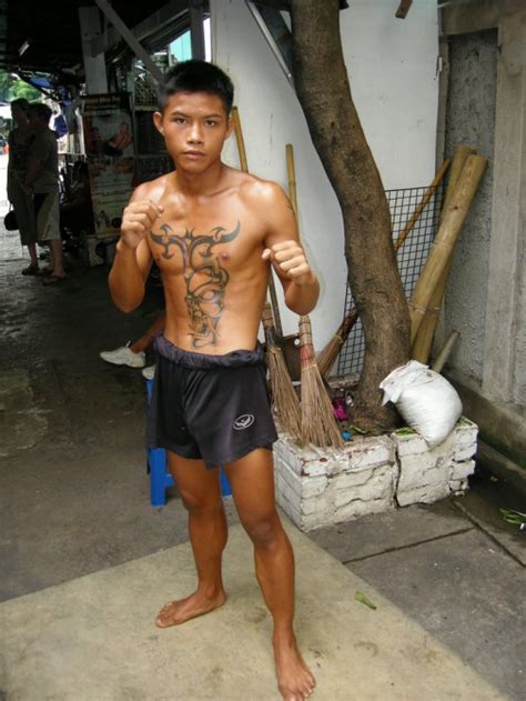 Cool Picture Of Muay Thai Fighter Tattoo On Chest TattooMagz Tattoo Designs Ink Works