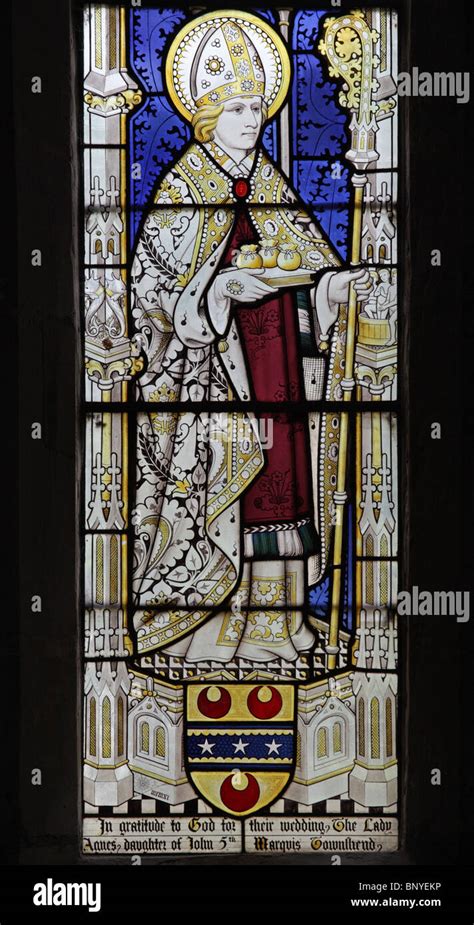 St Nicholas Stained Glass Hi Res Stock Photography And Images Alamy