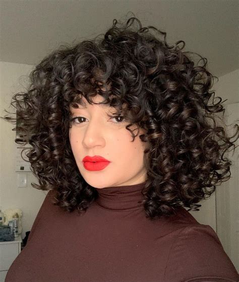 26 Best Curly Bob With Bangs For The Most Flattering Haircut And Hairstyle