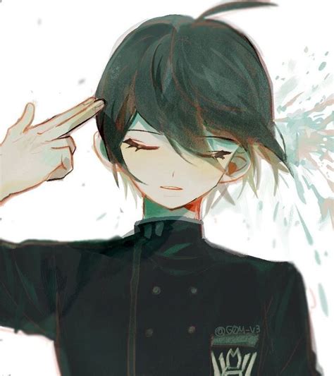 But if it's a game you want, then it's a game you'll get. Shuichi Saihara by @GOM_V3 | Danganronpa, Danganronpa ...