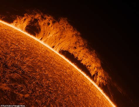 Stunning Images Of The Sun Showing Its Surface Bubbling With White Hot