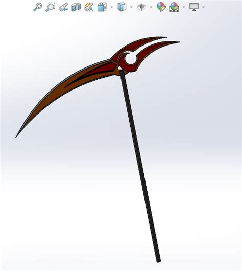 Free 3d File Scythe Weapon Design 🔫・3d Printer Design To Download・cults
