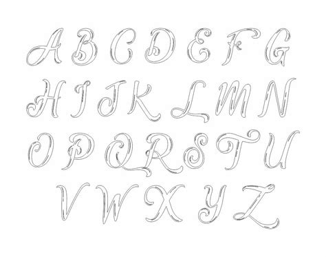 10 Best Large Printable Font Templates Free Printable Letter Stencils