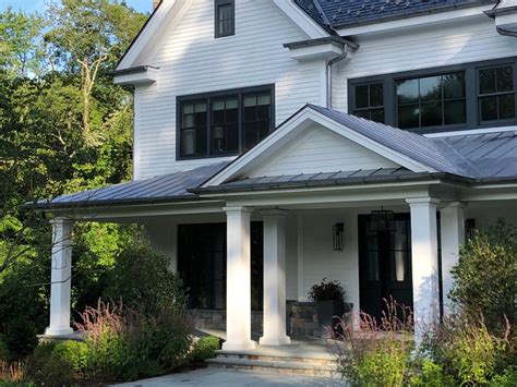 Modern Farmhouse Connecticut Home Design Demotte Architects