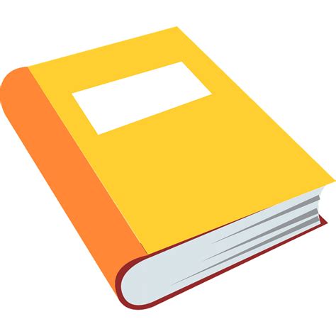 Orange Book Emoji Clipart Free Download Transparent Png Creazilla