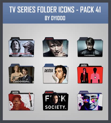 Tv Series Folder Icons Pack By Dyiddo On Deviantart Hot Sex Picture
