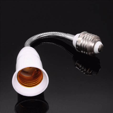 E27 To E27 Lamp Holder Converter Socket 16cm Length Flexible Extend Led