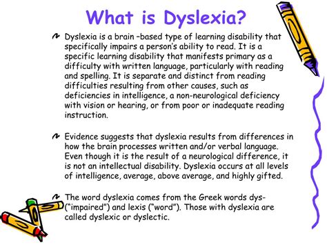 Ppt What Is Dyslexia What Causes Dyslexia Powerpoint Presentation