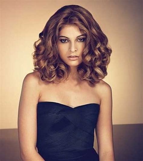 35 Medium Length Curly Hair Styles Hairstyles And Haircuts