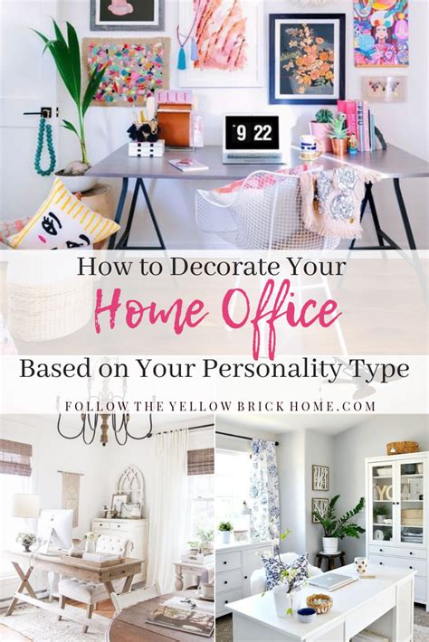 Follow The Yellow Brick Home How To Decorate Your Home Office Based