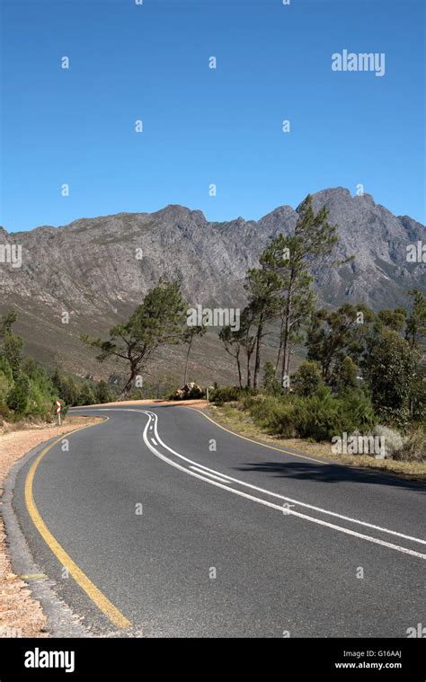 Franschhoek Pass Western Cape South Africa The Scenic Drive Through The